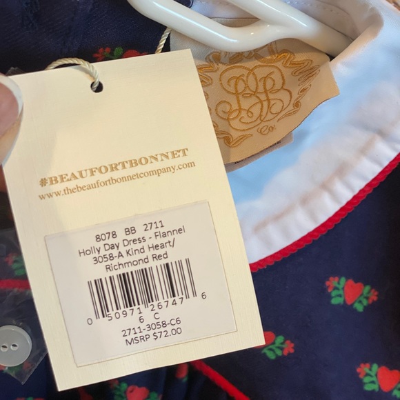 NWT The Beaufort Bonnet Holly Day Dress in A Kind Heart Floral-Sz 6. MSRP $72. - Picture 4 of 4